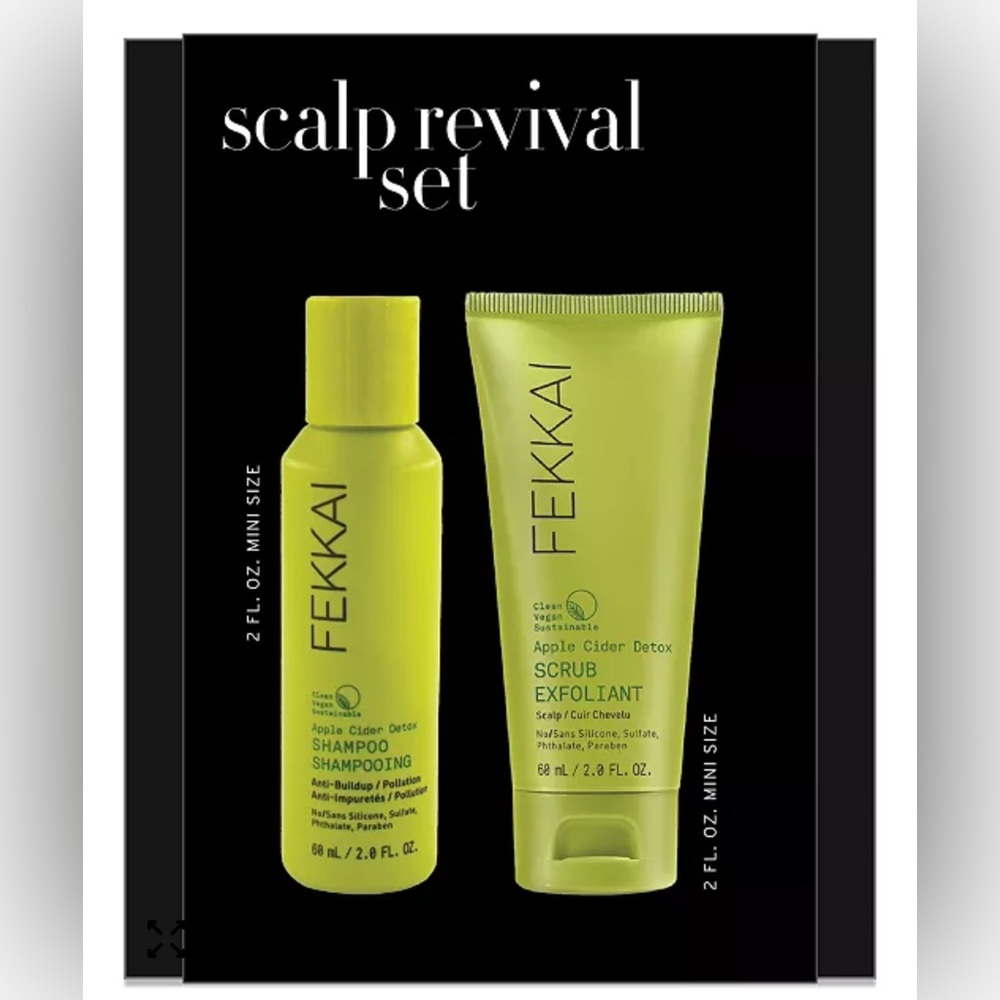 Fekkai Apple Cider Detox Scalp Revival Set. 💚